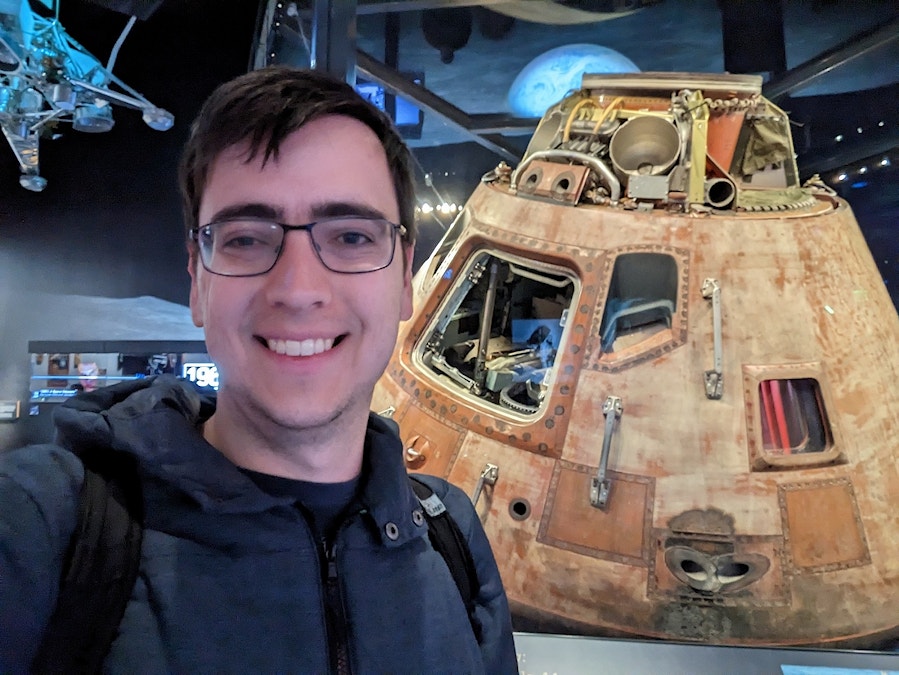 Daniel's career in space engineering blasts off